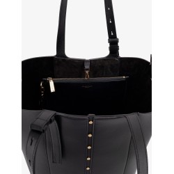 24/7 leather tote bag