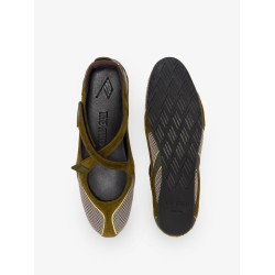 Floor 01 mesh and suede Ballerinas Flat