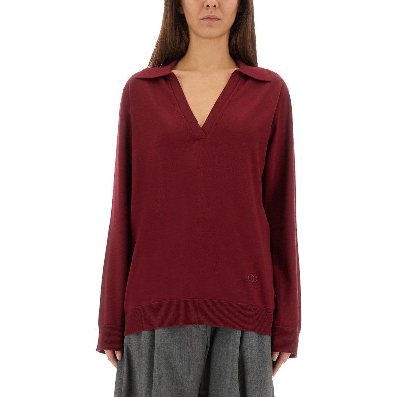 ULTRAFINE WOOL POLO SHIRT