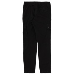 CARGO PANTS WITH LOGO PATCH