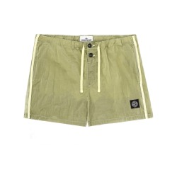 SWIMSUIT WITH LOGO PATCH