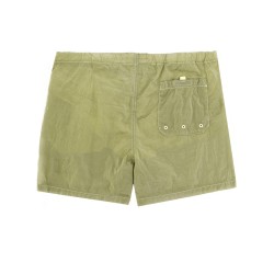 SWIMSUIT WITH LOGO PATCH