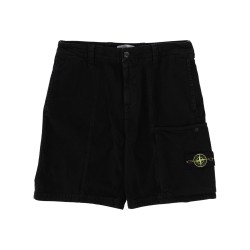 CARGO SHORTS WITH LOGO PATCH