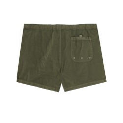 SWIMSUIT WITH LOGO PATCH