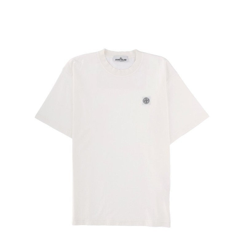 T-SHIRT WITH LOGO PATCH