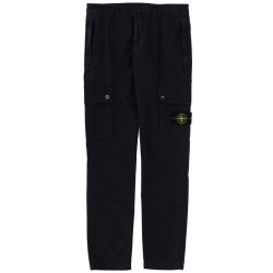 CARGO PANTS WITH LOGO PATCH