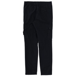 CARGO PANTS WITH LOGO PATCH