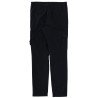 CARGO PANTS WITH LOGO PATCH