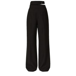 WOOL TAILORED PANTS