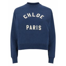 COTTON FLEECE LOGO PULLOVER