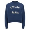 COTTON FLEECE LOGO PULLOVER