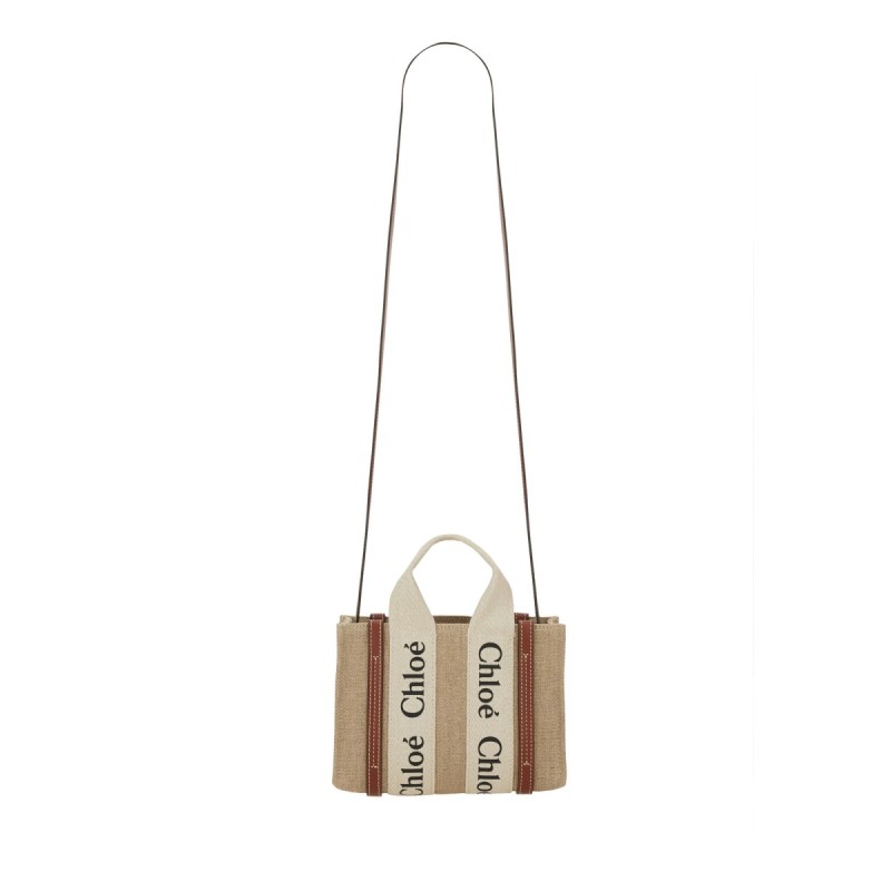 SMALL "WOODY" TOTE BAG