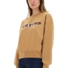PRINTED COTTON JERSEY SWEATSHIRT