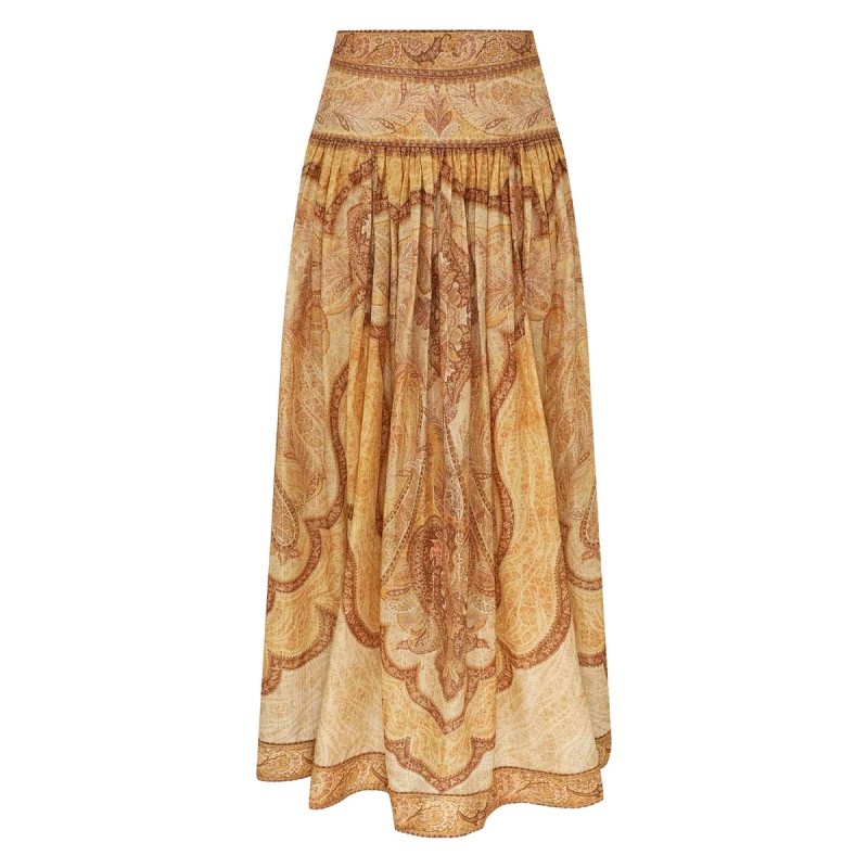 "WANDERLUST" MAXI SKIRT