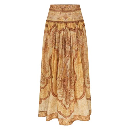 "WANDERLUST" MAXI SKIRT