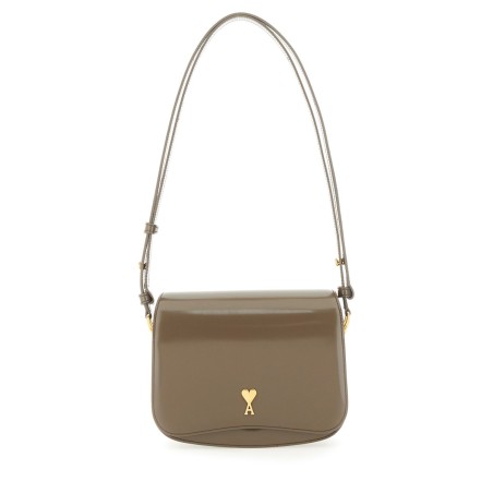 LEATHER BAG WITH LOGO