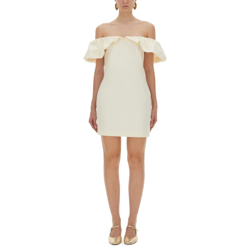 MINI DRESS WITH BARE SHOULDERS