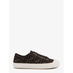 Fendi Domino FF jacquard fabric sneakers