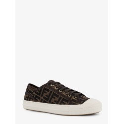 Fendi Domino FF jacquard fabric sneakers