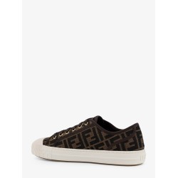 Fendi Domino FF jacquard fabric sneakers