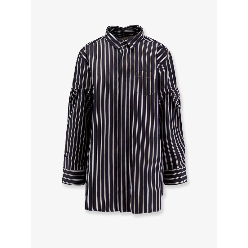Oversize striped shirt