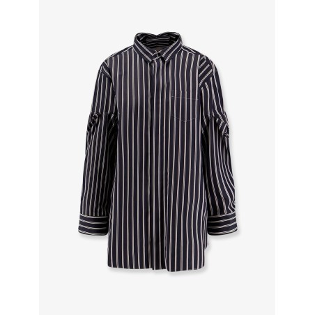 Oversize striped shirt