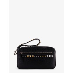 Valentino Garavani leather clutch