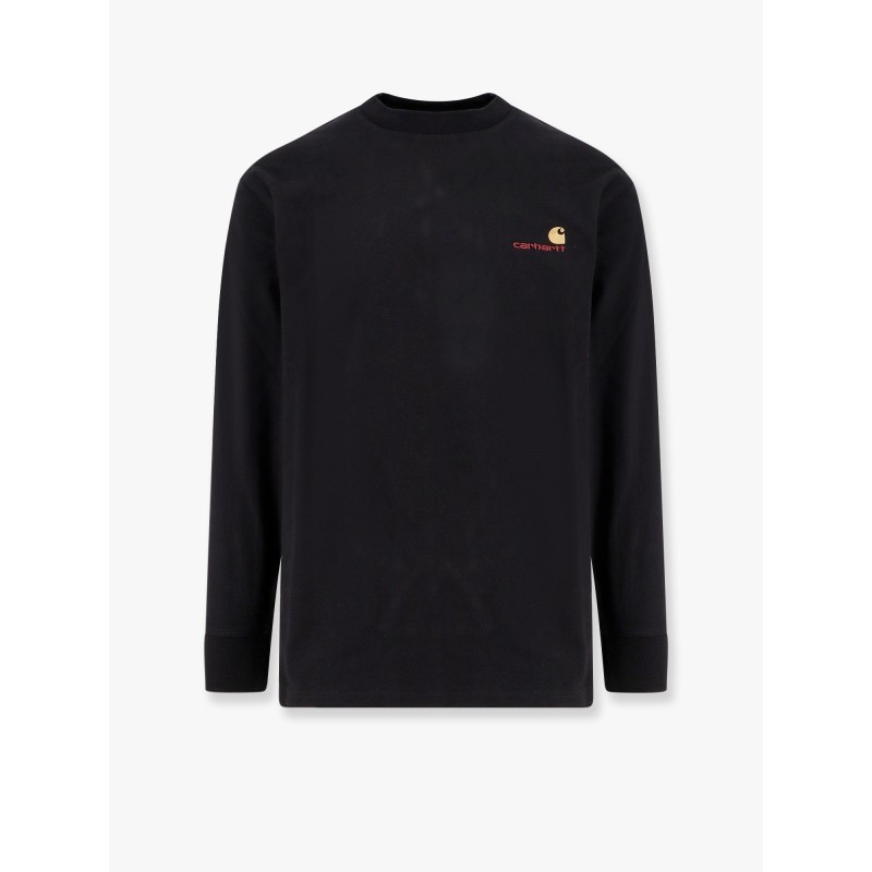 L/S American Script organic cotton T-shirt