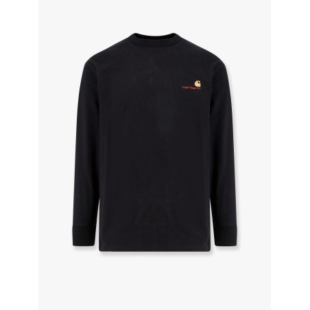 L/S American Script organic cotton T-shirt