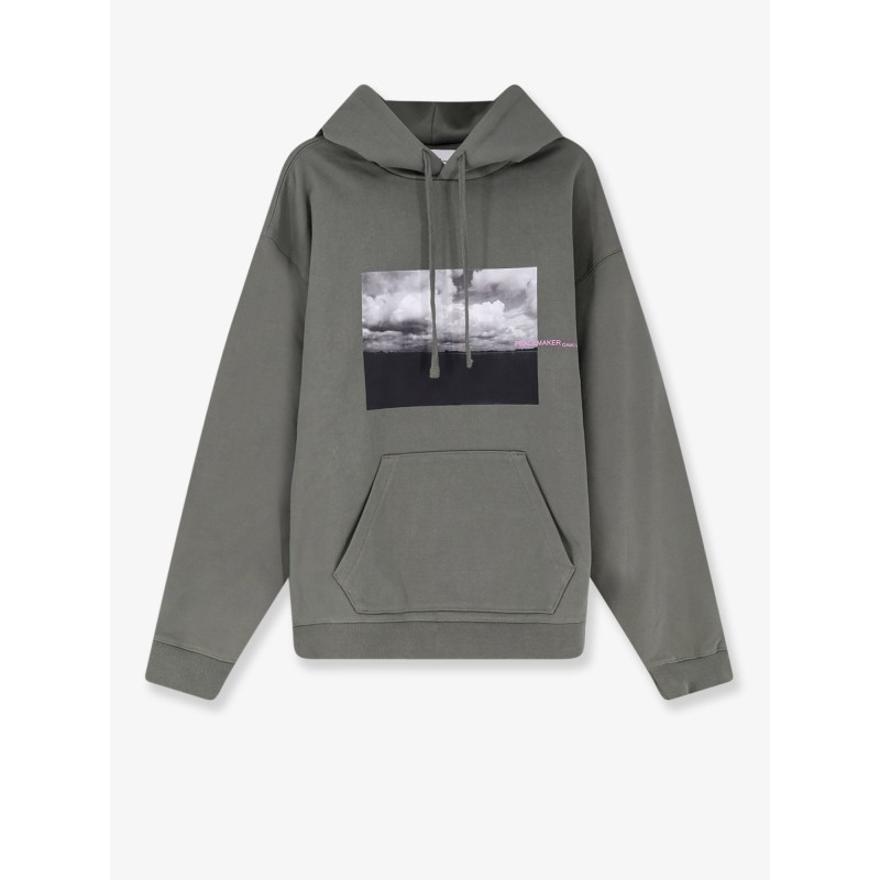 Loose Fit Hoodie Star Print Sweatshirt