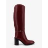 Gucci Rosso Ancora leather boots