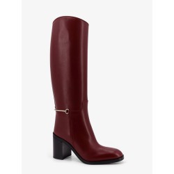 Gucci Rosso Ancora leather boots