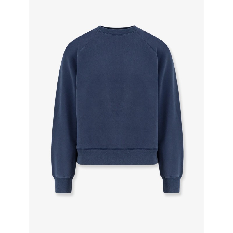 FleeceRaglan cotton blend sweatshirt