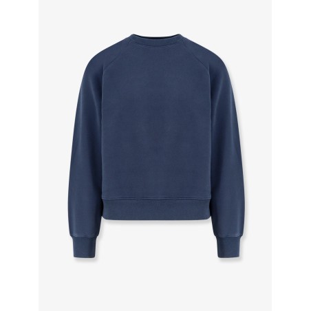 FleeceRaglan cotton blend sweatshirt