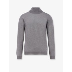 Virgin wool turtleneck