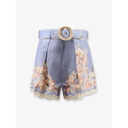 Cascadian Tuck ramie shorts