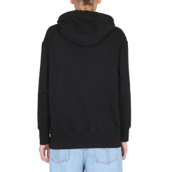 SWEATSHIRT WITH I LOVE YOU LOGO