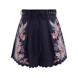 SHORTS WITH DARTS "RHIANNON"