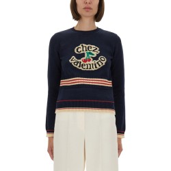 "CHEZ VALENTINO" COTTON SWEATER
