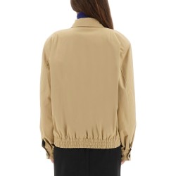 COTTON SERGE SHORT JACKET