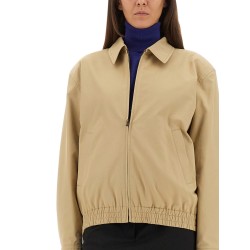 COTTON SERGE SHORT JACKET