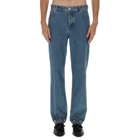 JEANS WITH METAL DETAILS