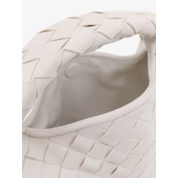 Mini Hop leather crossbody bag with Intrecciato pattern