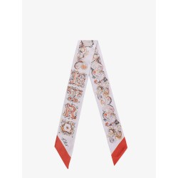 Silk bandeau with paisley print