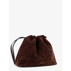 Romy suede shoulder bag