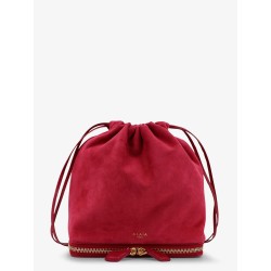 Le Pochon suede crossbody bag