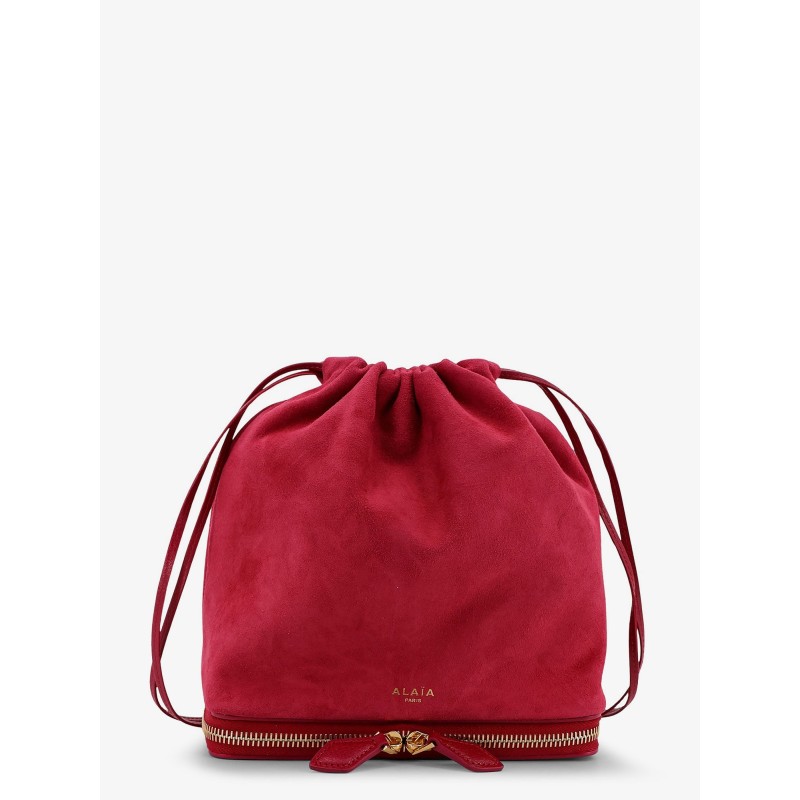 Le Pochon suede crossbody bag