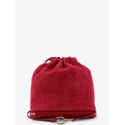 Le Pochon suede crossbody bag