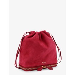 Le Pochon suede crossbody bag