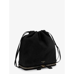 Le Pochon suede shoulder bag